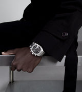 Chronograph 001: Steel/Black