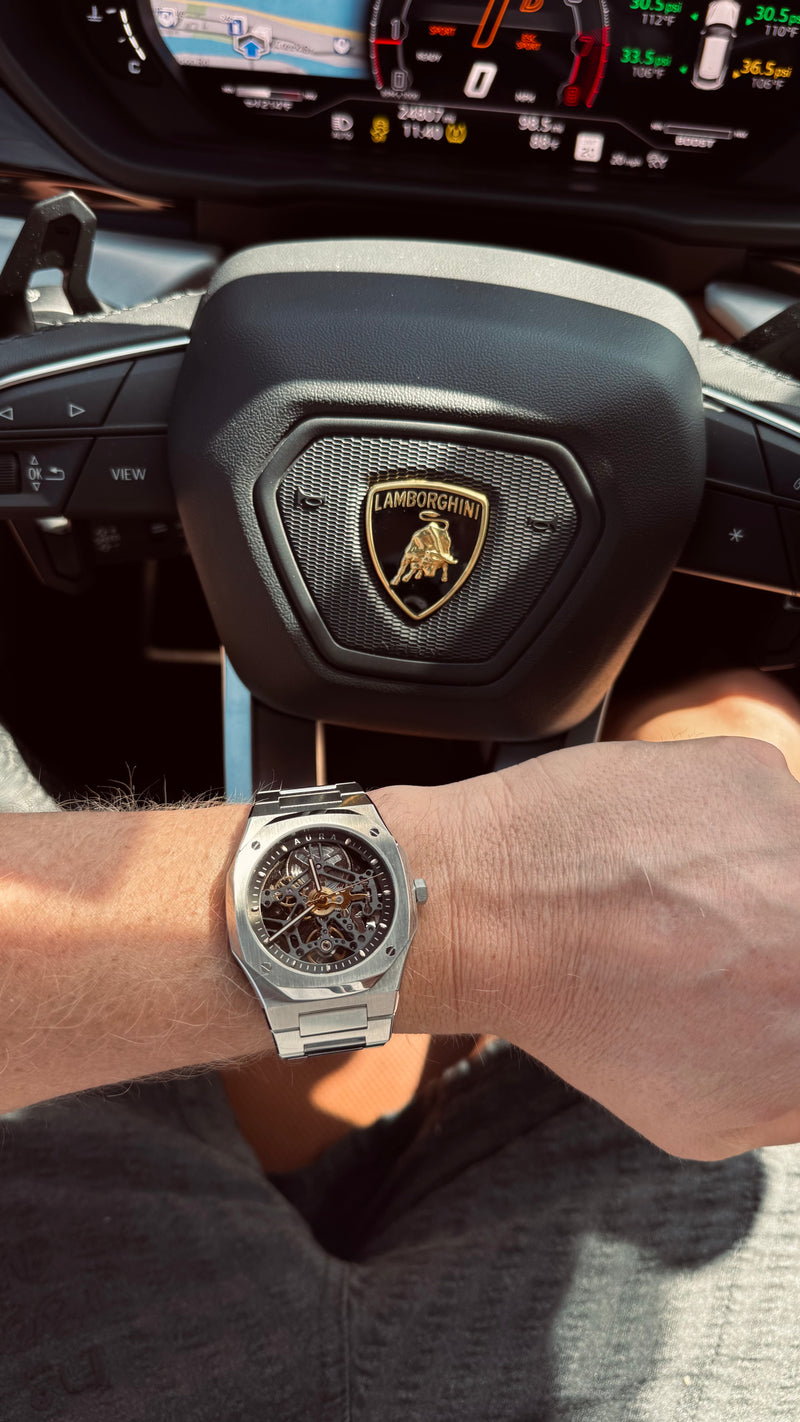 Worn by a customer