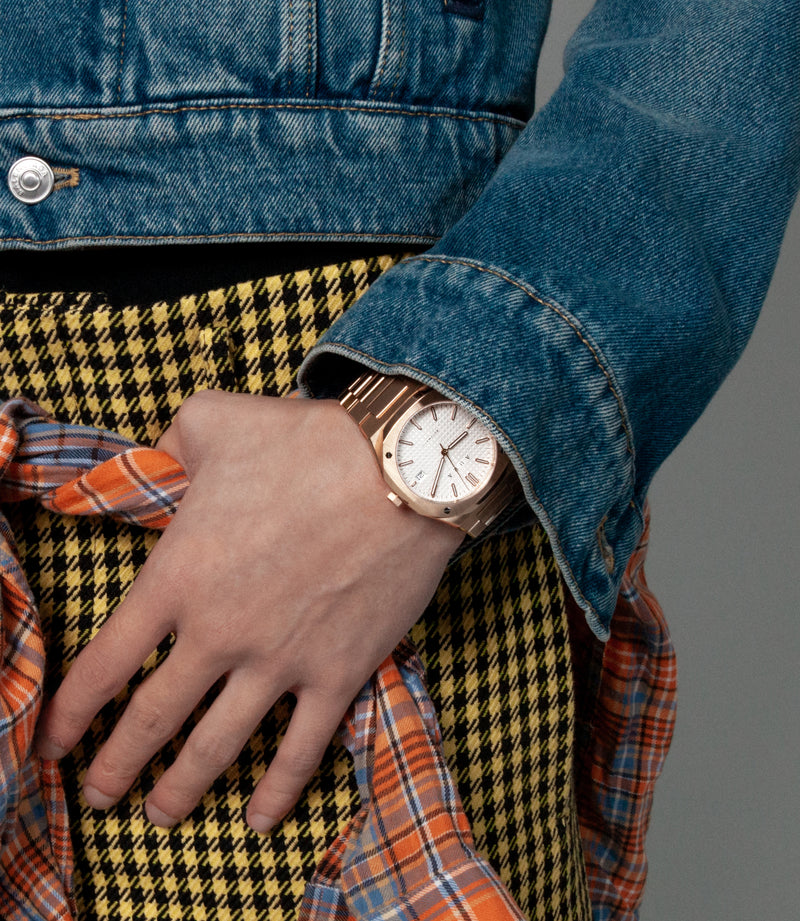 On wrist