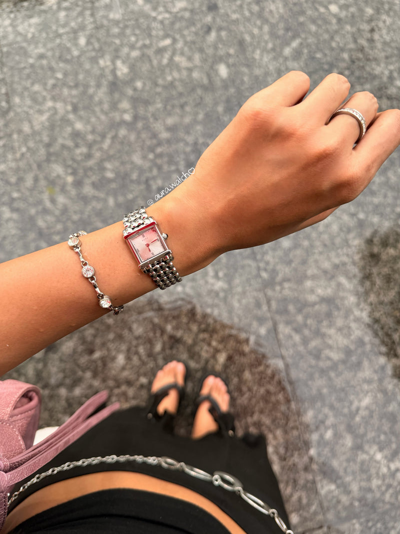 Worn by a customer