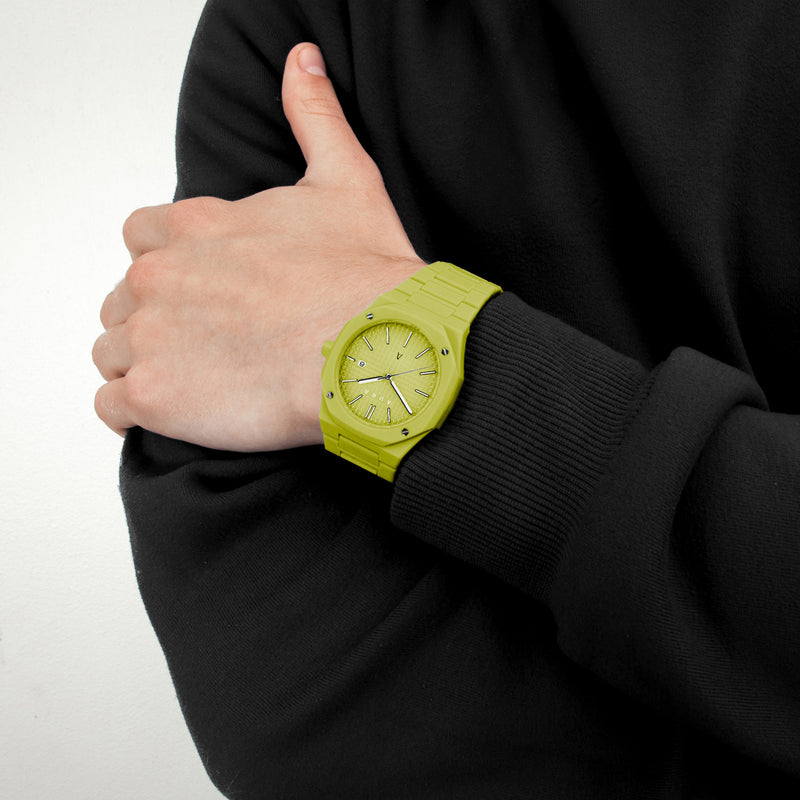 On wrist