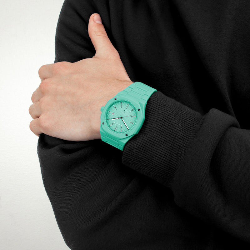 On wrist