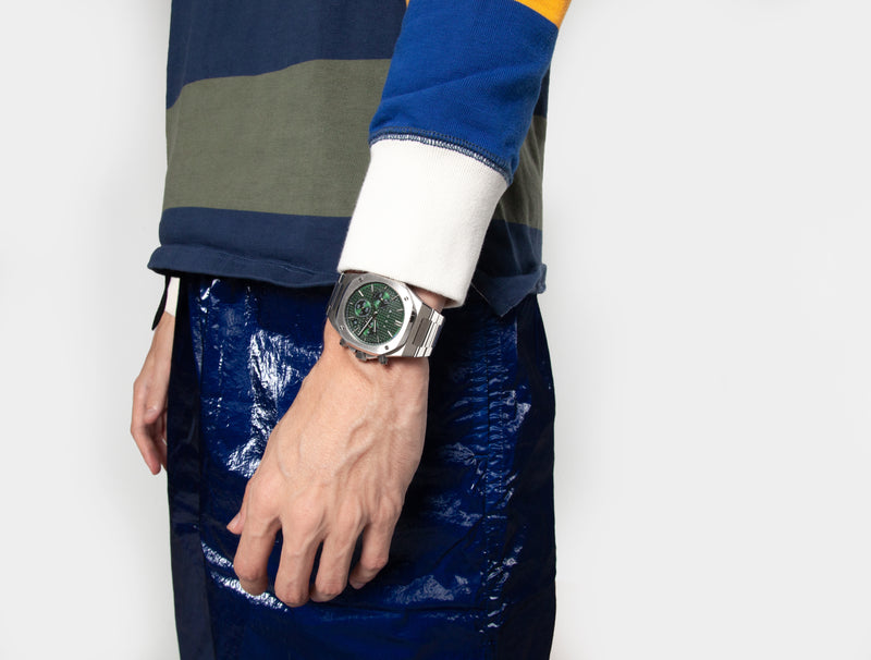 On wrist