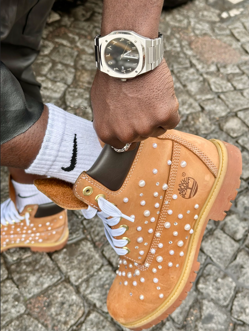 On wrist