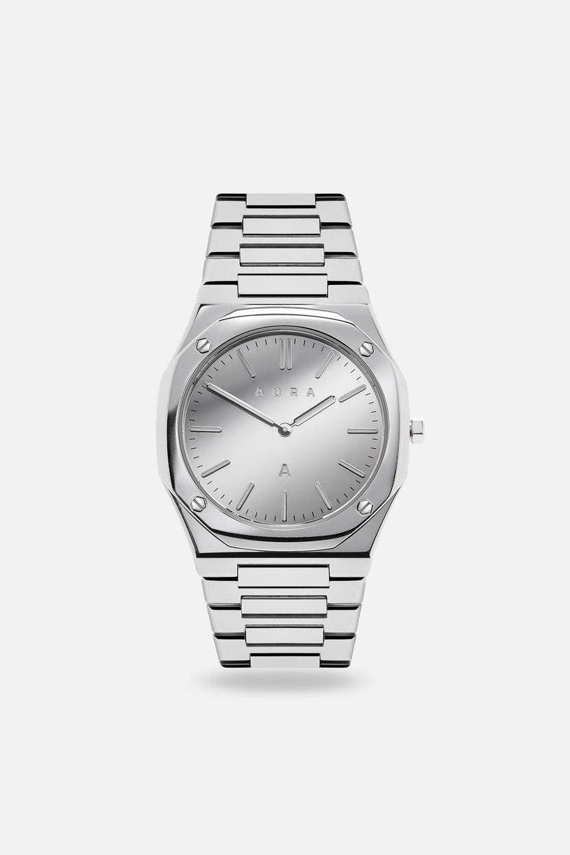 Full Black Aura Quartz Watch