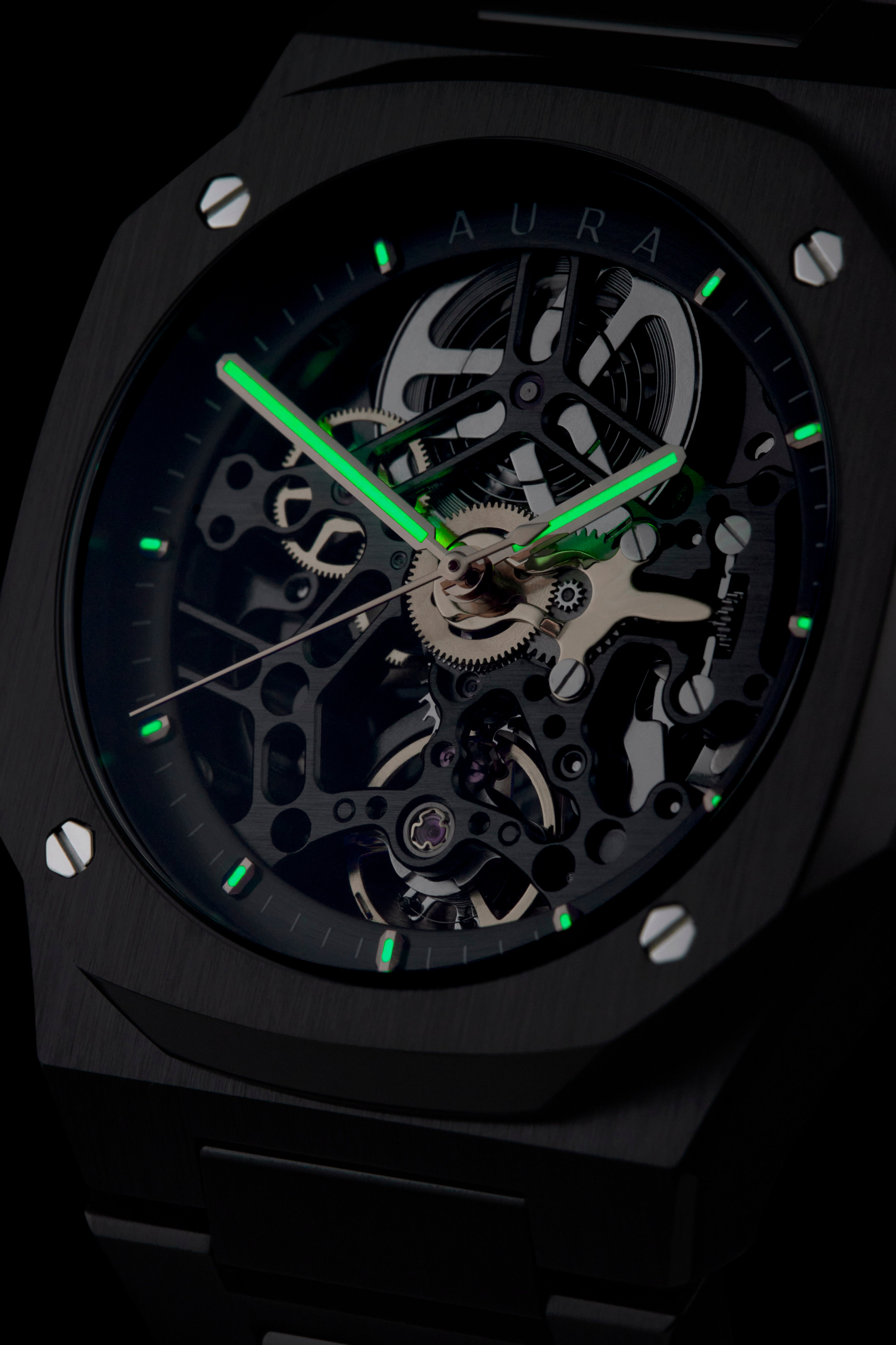 ASTRIAAL blackl ブラックメタル Skeleton 002: Black – AURA