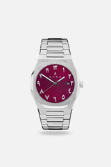 Date 003: Steel/Maroon Arabic