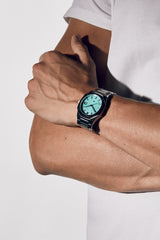 Date 002: Steel/Turquoise