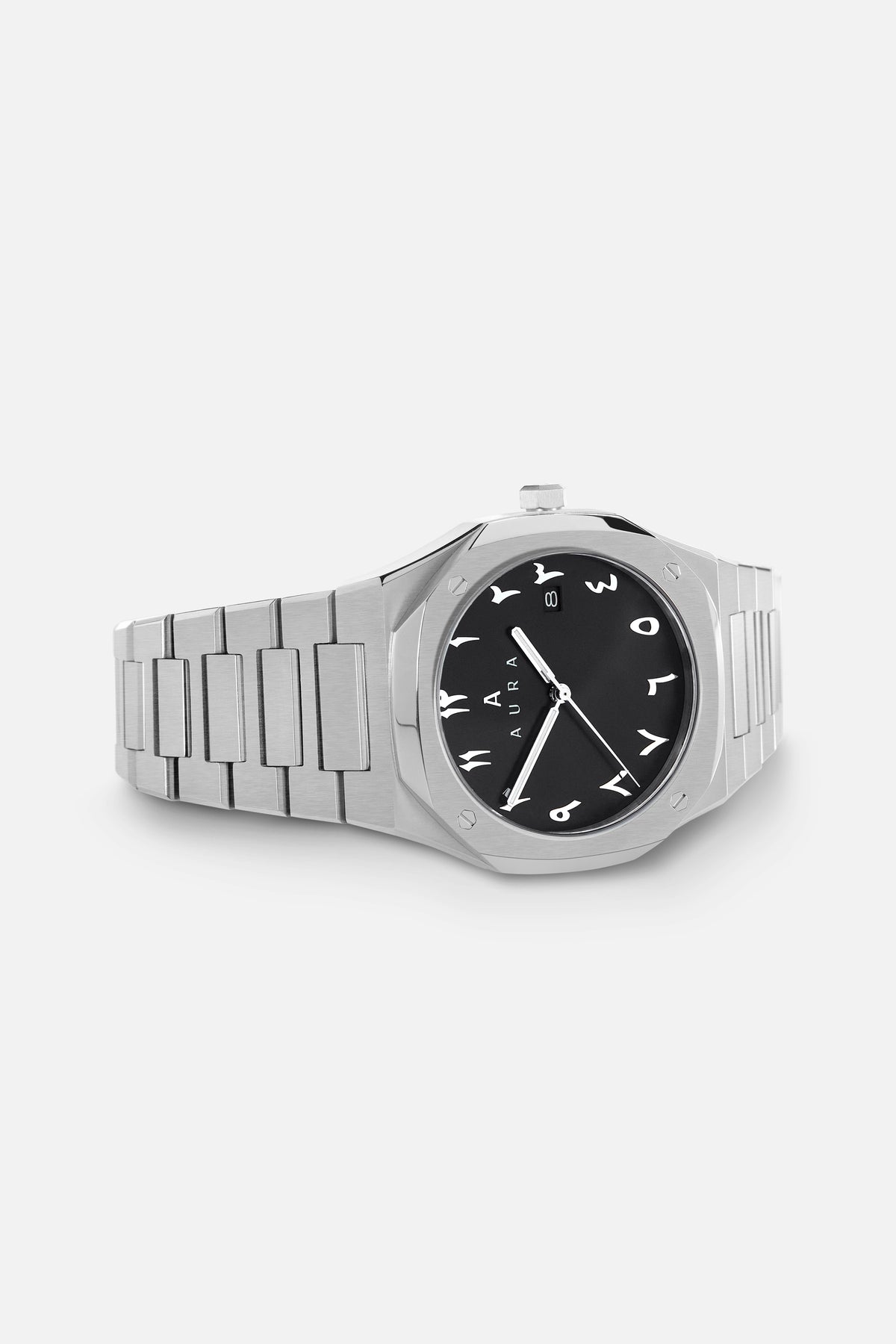 Date 003: Steel/Black Arabic