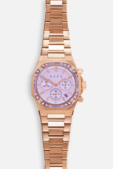 Chronograph 001: Rose/Lilac