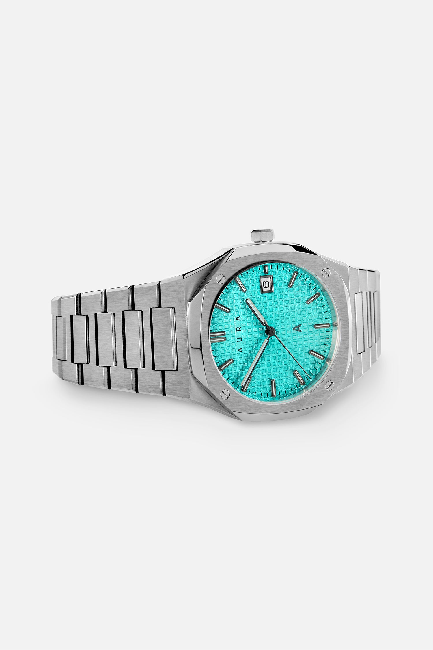 Date 002: Steel/Turquoise