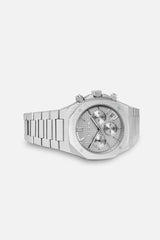 Chronograph 001: Steel/Silver
