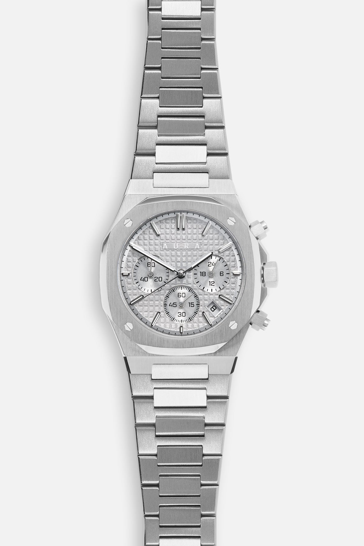 Chronograph 001: Steel/Silver