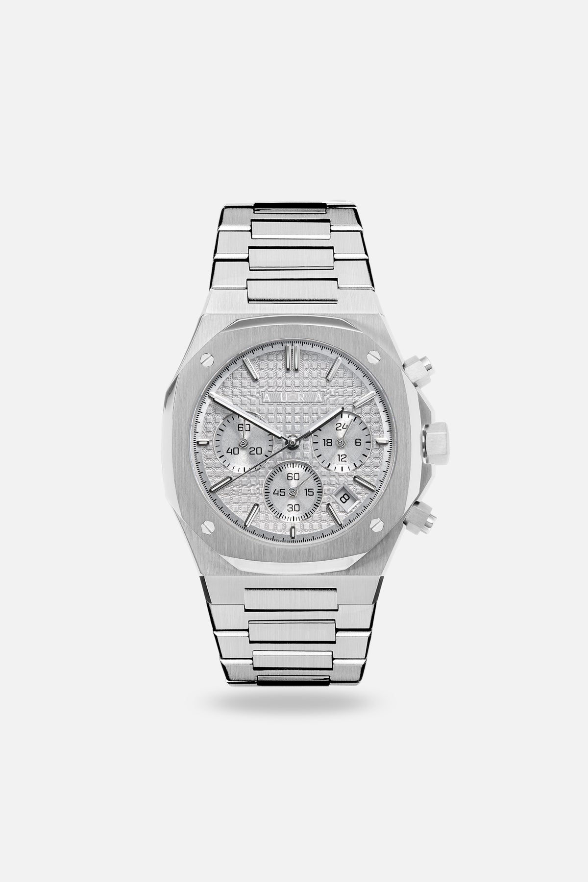 Chronograph 001: Steel/Silver