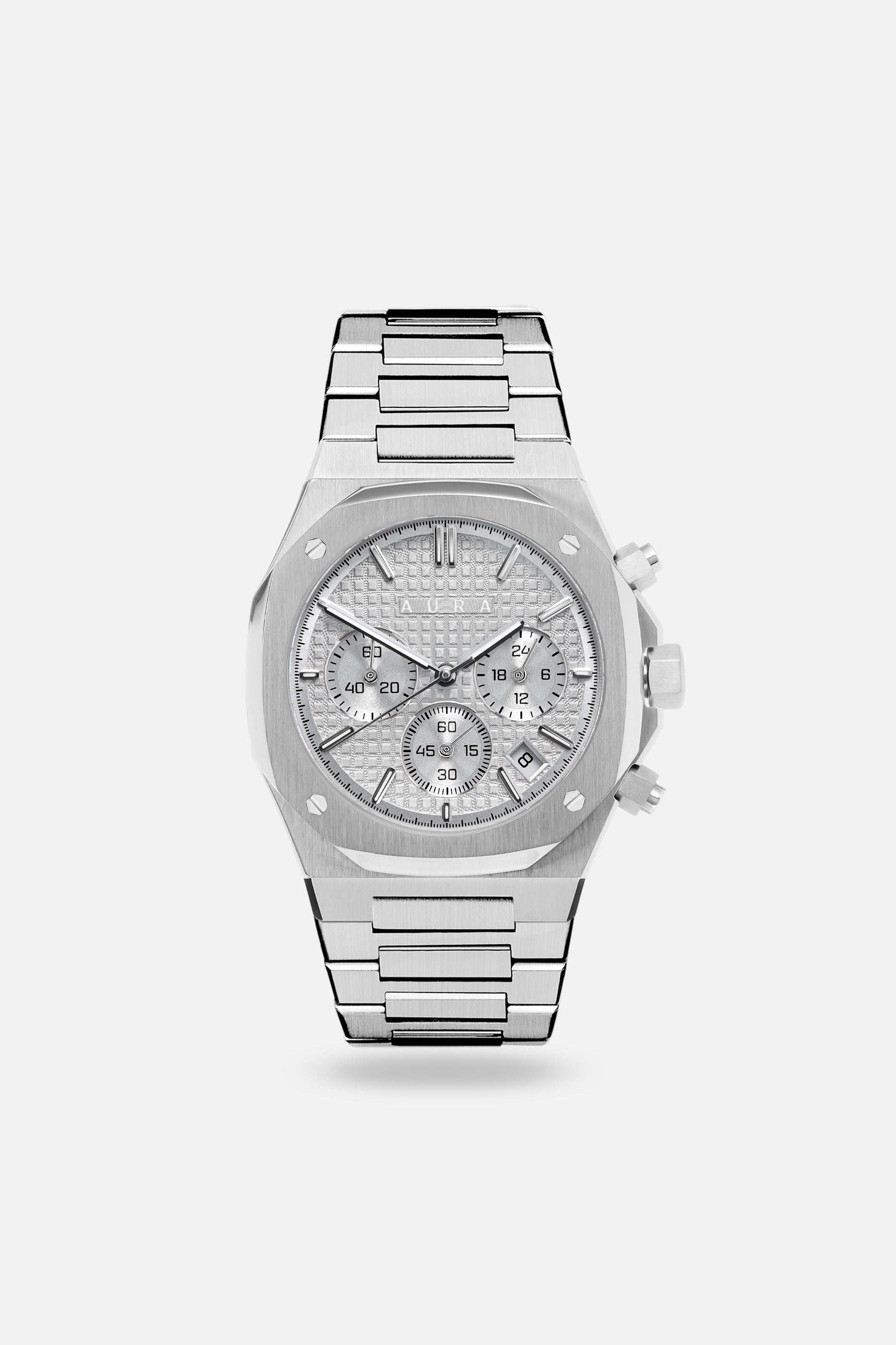 Chronograph 001: Steel/Silver