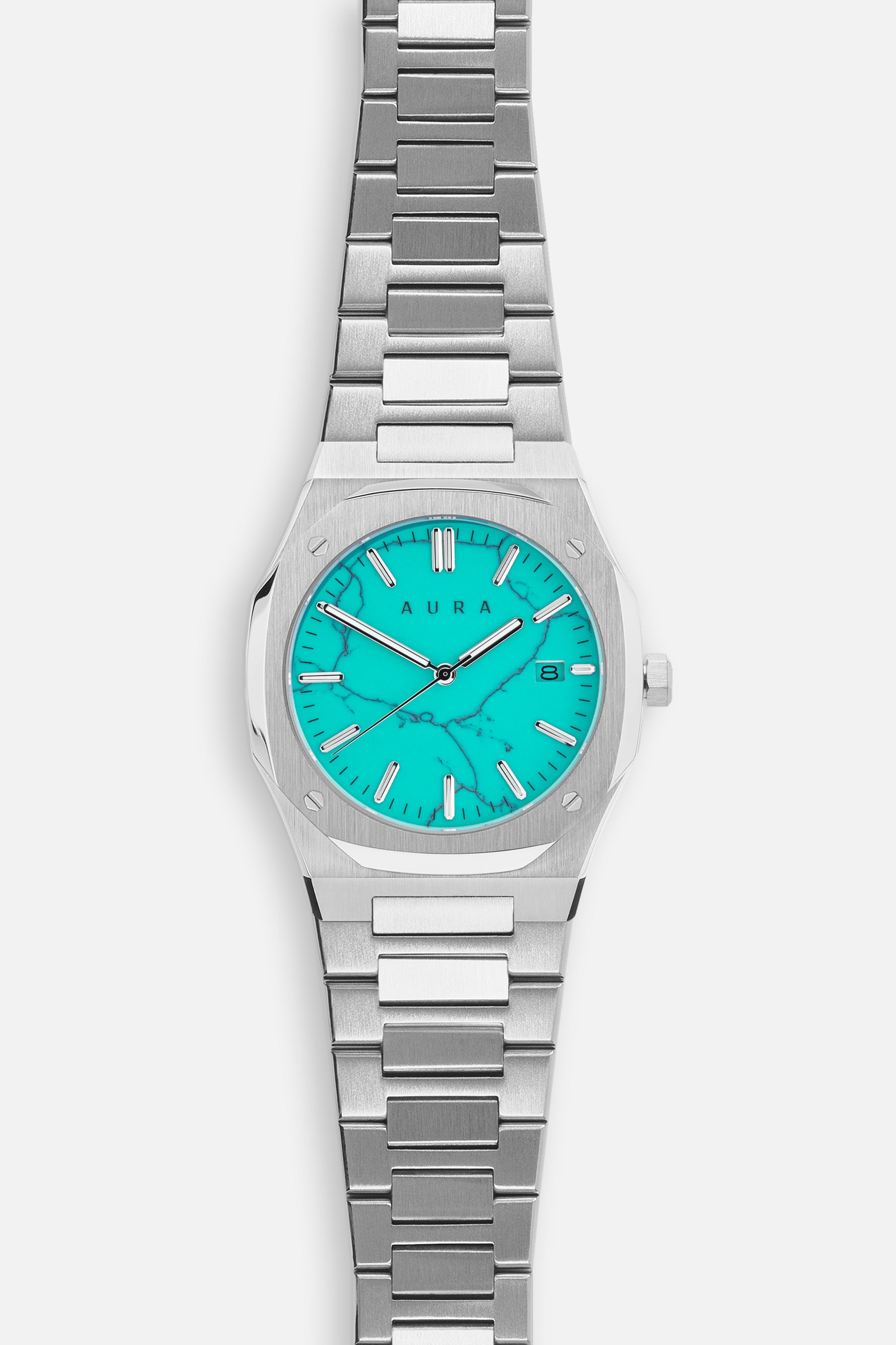 Date 003: Steel/Turquoise