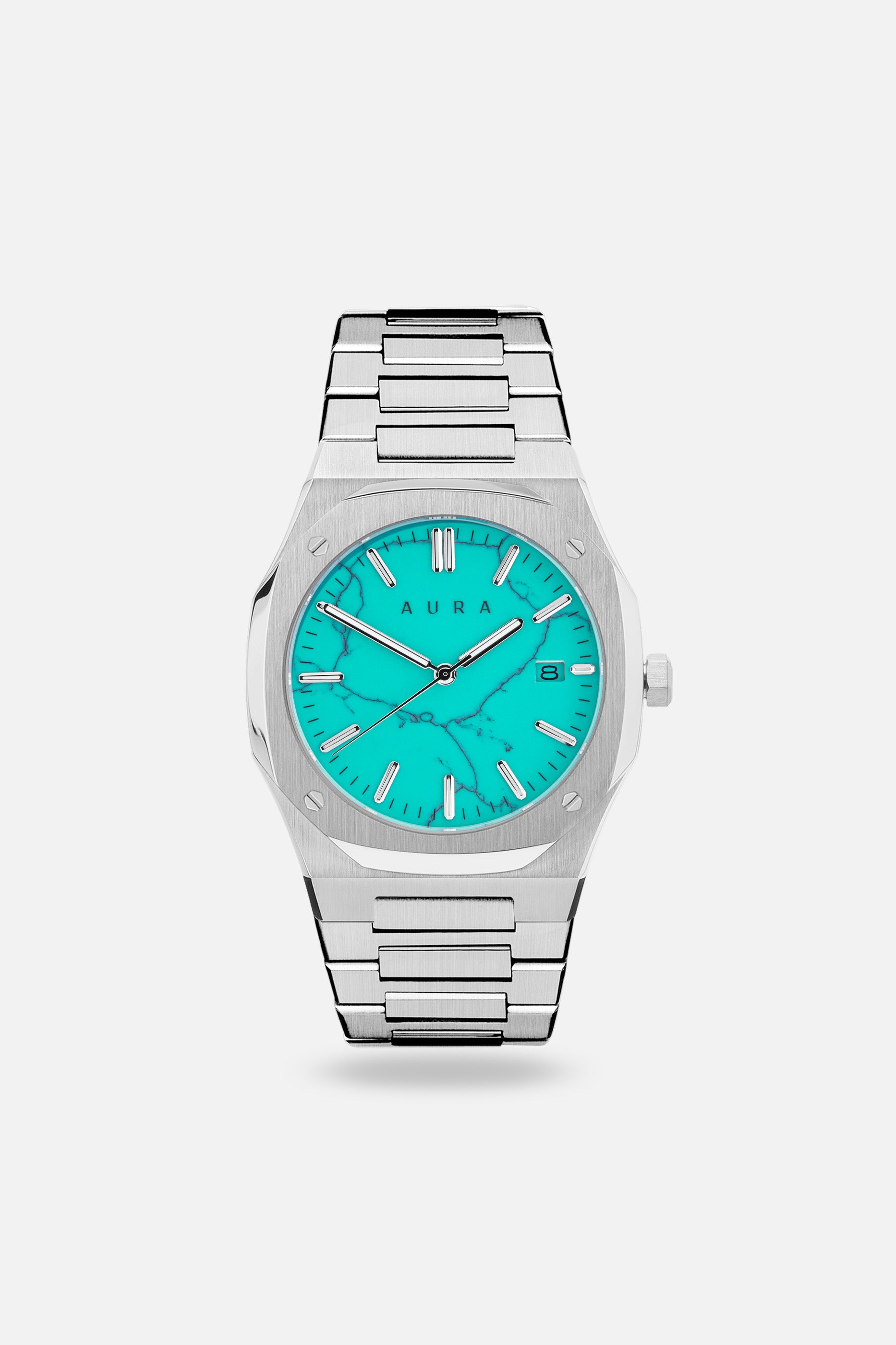 Date 003: Steel/Turquoise