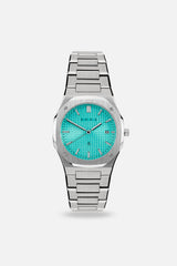 Date 004: Steel/Turquoise Unisex