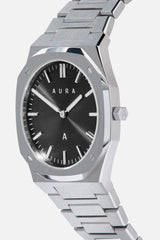 Ultra Thin 001: Steel/Black