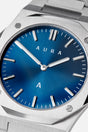Ultra Fin 001 : Acier/Bleu
