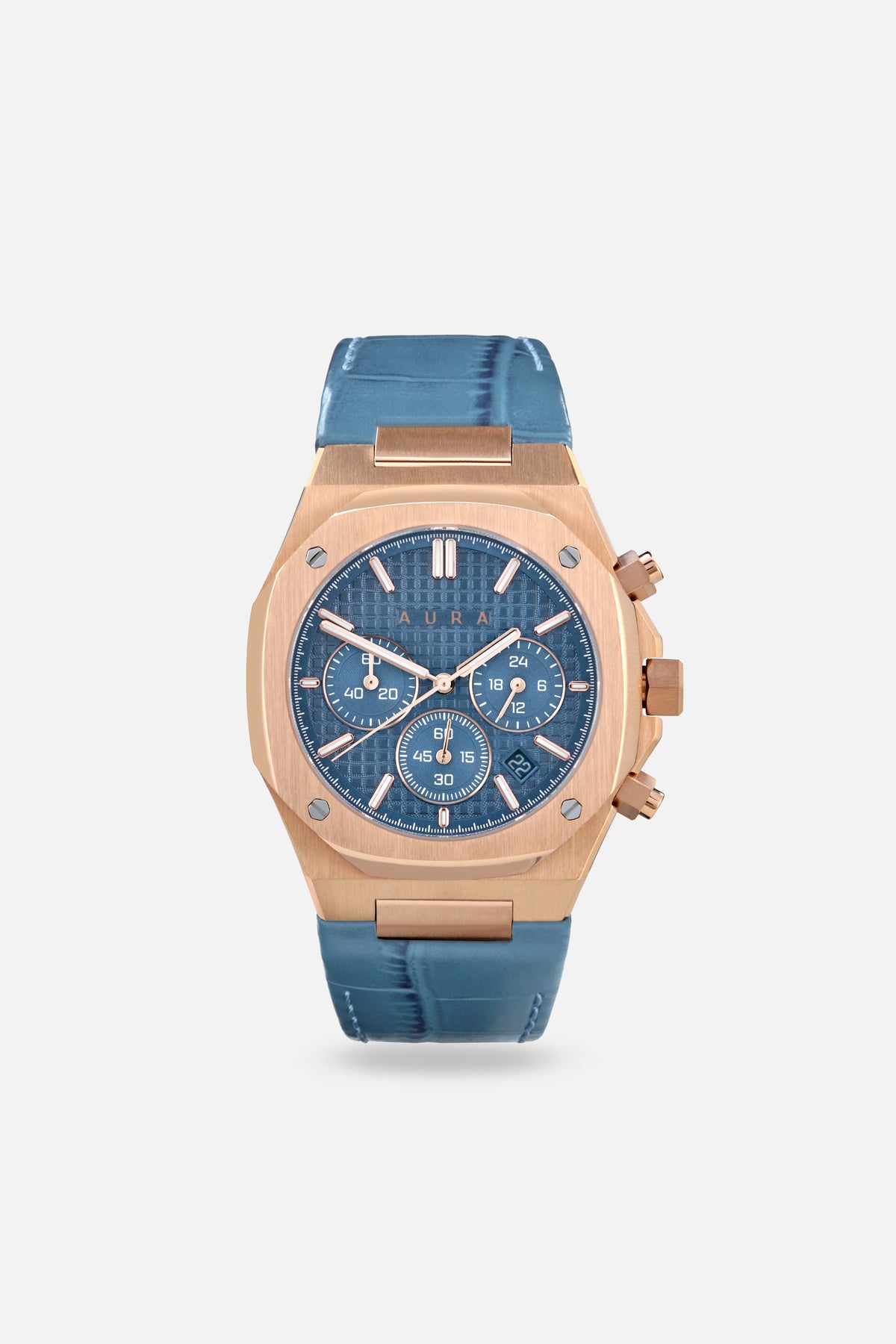 Chronograph 002: Rose/Monaco