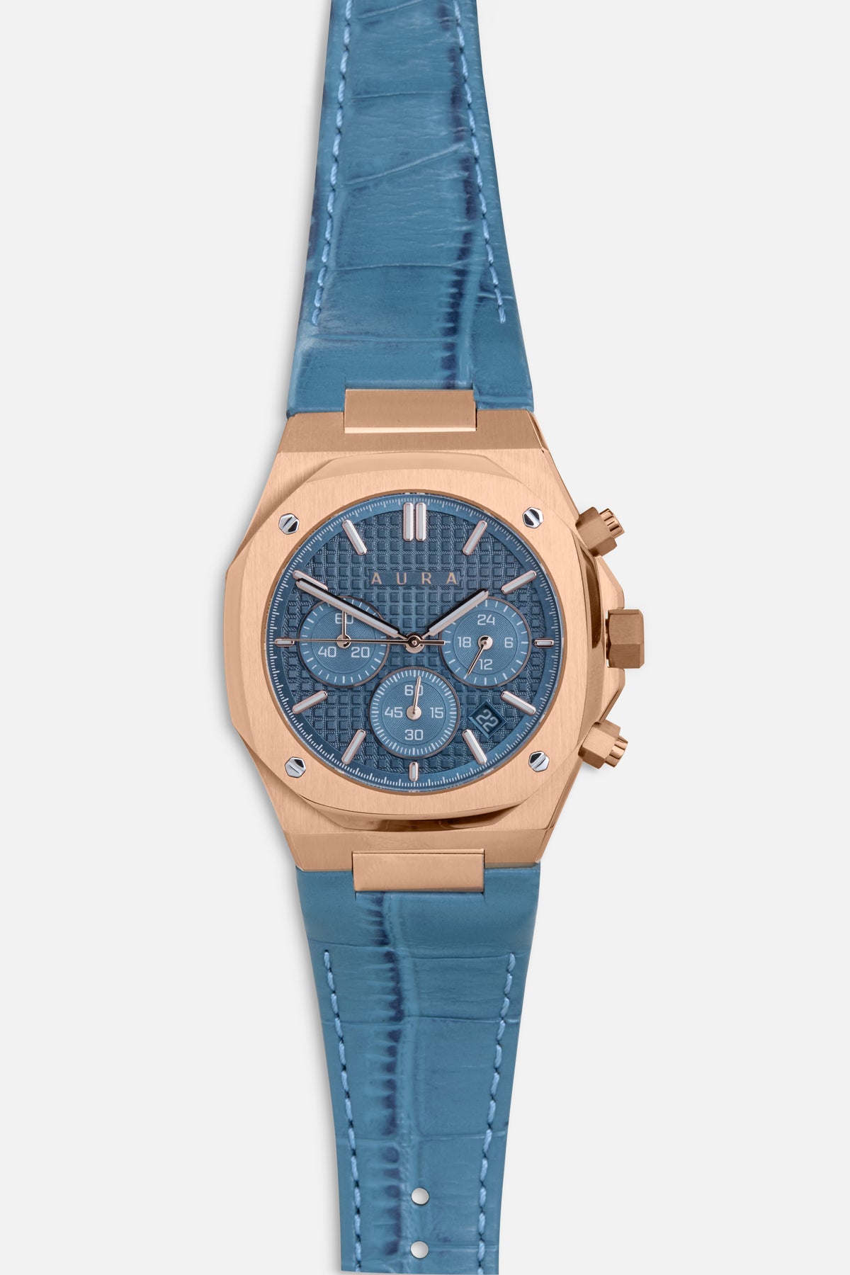 Chronograph 002: Rose/Monaco