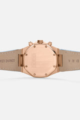 Chronograph 002: Rose/Monaco