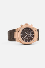 Chronograph 002: Rose/Havana