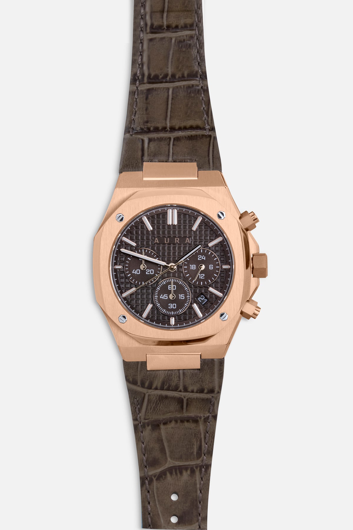 Chronograph 002: Rose/Havana