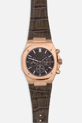 Chronograph 002: Rose/Havana