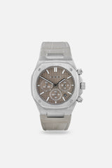 Chronograph 002: Steel/Stone