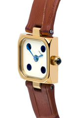 Dice: Gold/Saddle
