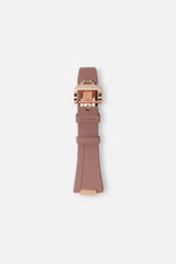 FKM Rubber Strap: Sienna/Rose