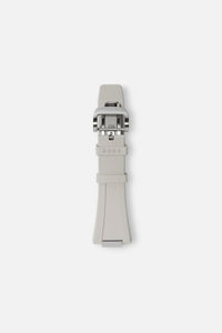 FKM Rubber Strap: Smoke/Steel